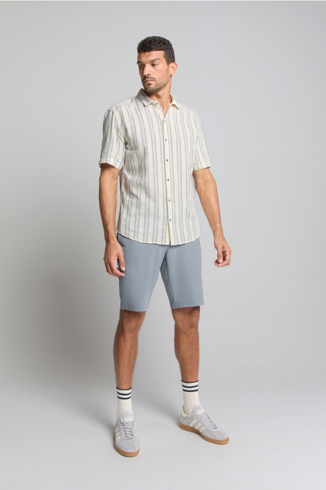 GESTREEPT SHIRT 28460431 011 OFFWHITE
